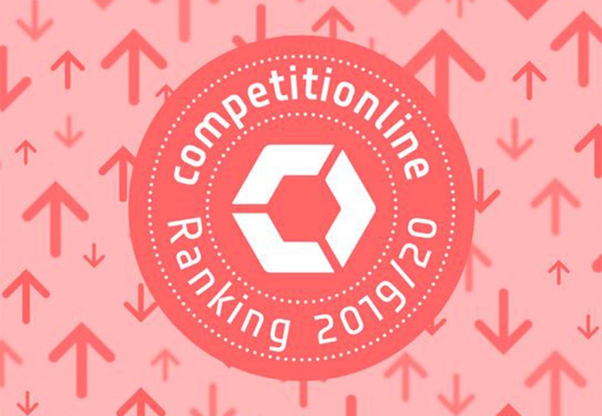 bb22 im competitionline Ranking 2019/2020 unter den Top 50